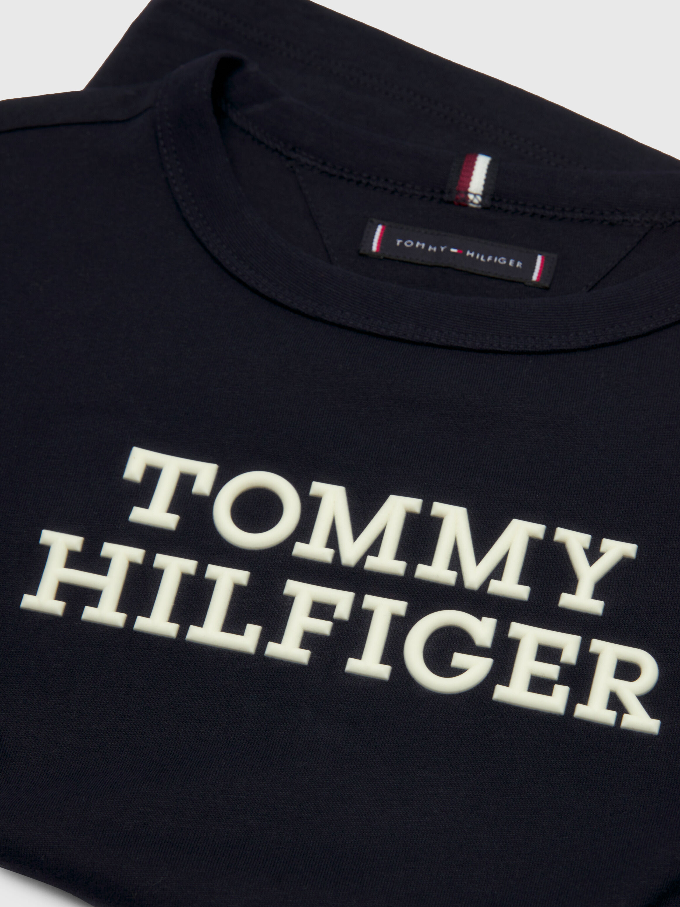 Tommy logo long sleeve tee new arrivals