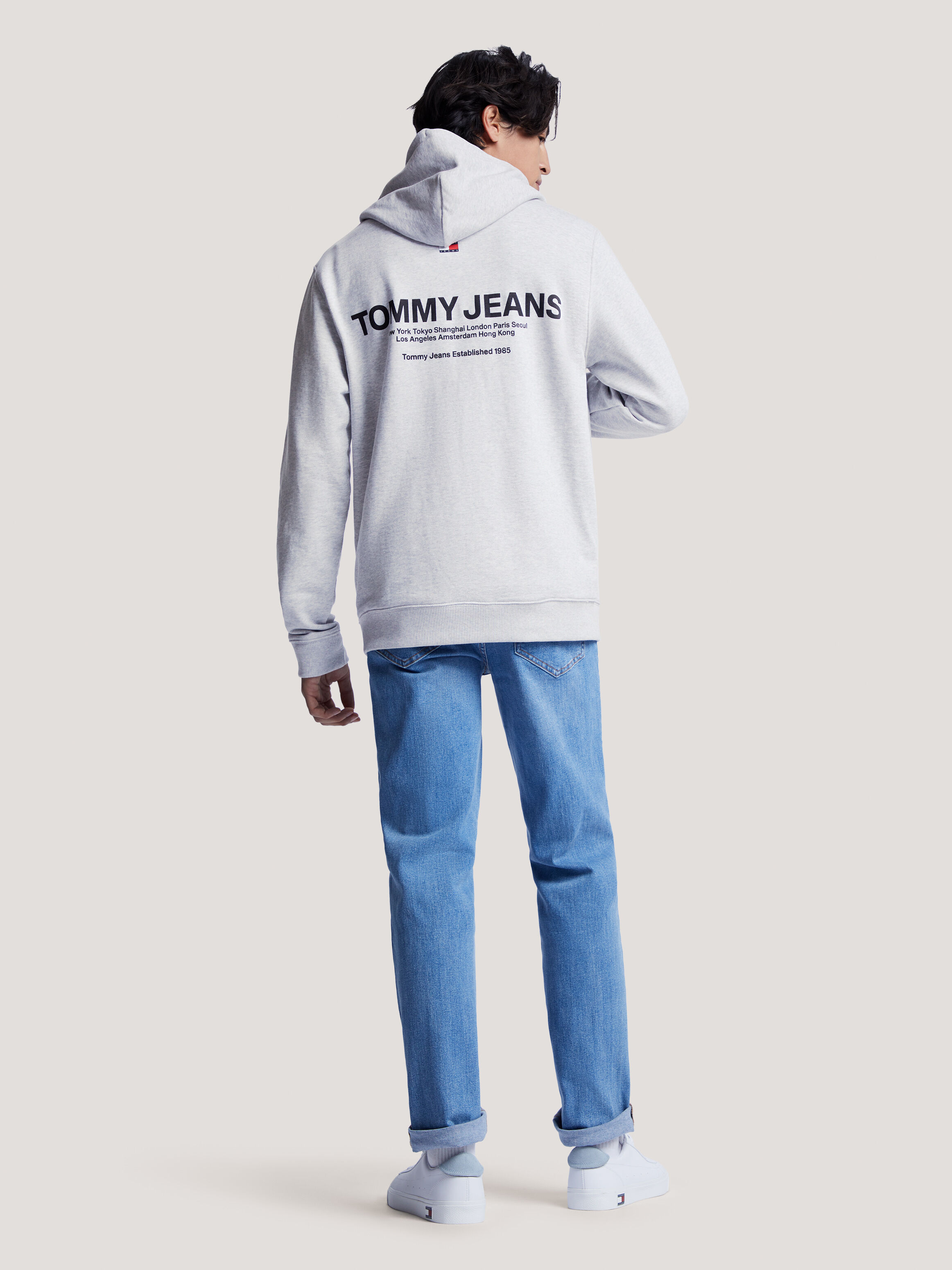 Tommy jeans graphic hoody hot sale