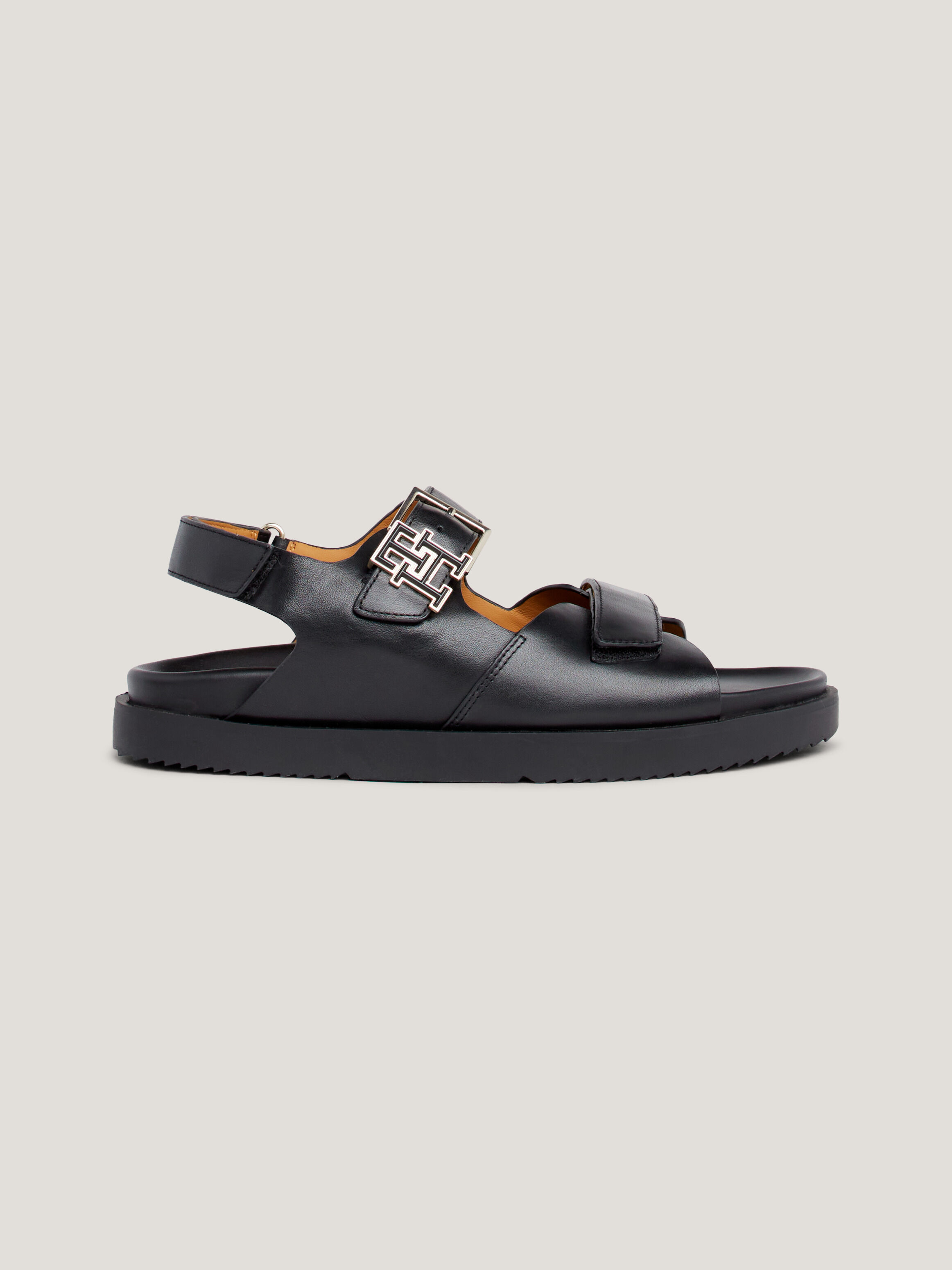 Tommy hilfiger new arrivals leather sandals