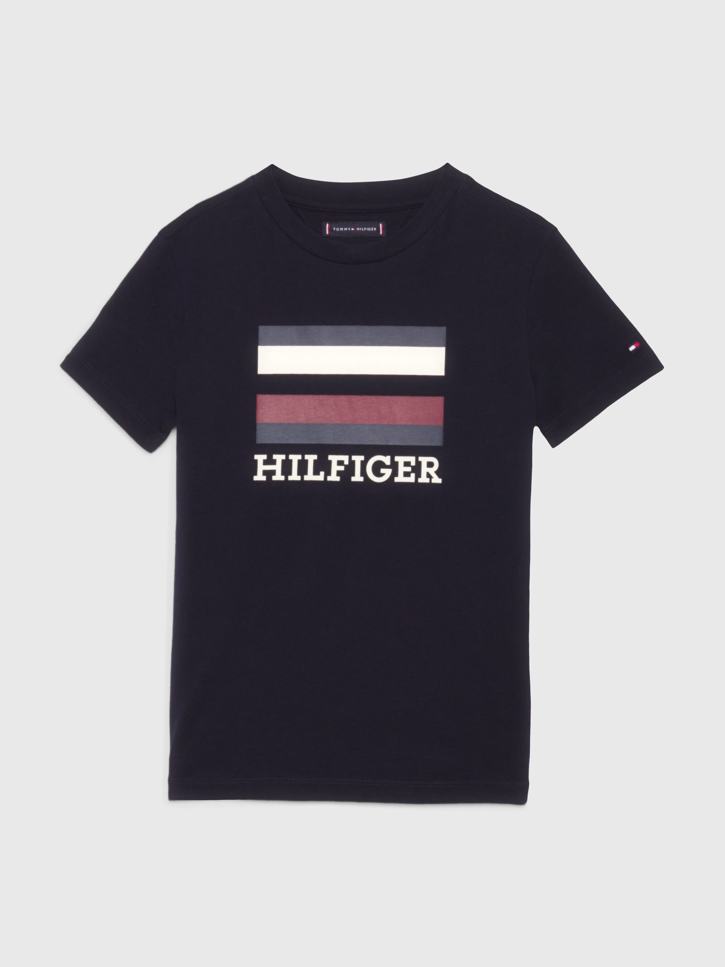男童Tommy Hilfiger 標誌T 恤| | Tommy Hilfiger 台灣