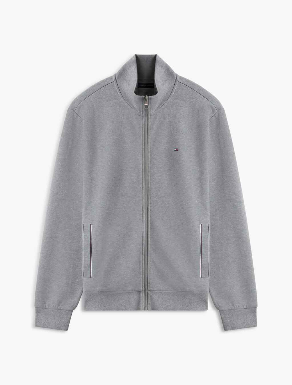 Intechno 拉鍊運動外套, Medium Grey Heather, hi-res