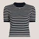 Navy/White Stripe