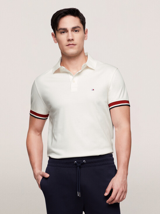 Interlock Sleeve Detail Polo