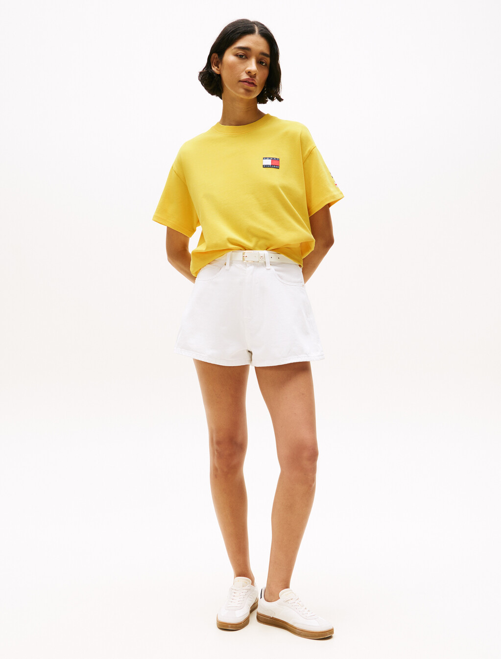 Hilfiger Sailing Relaxed Back Logo T-Shirt, Soft Sunflower, hi-res