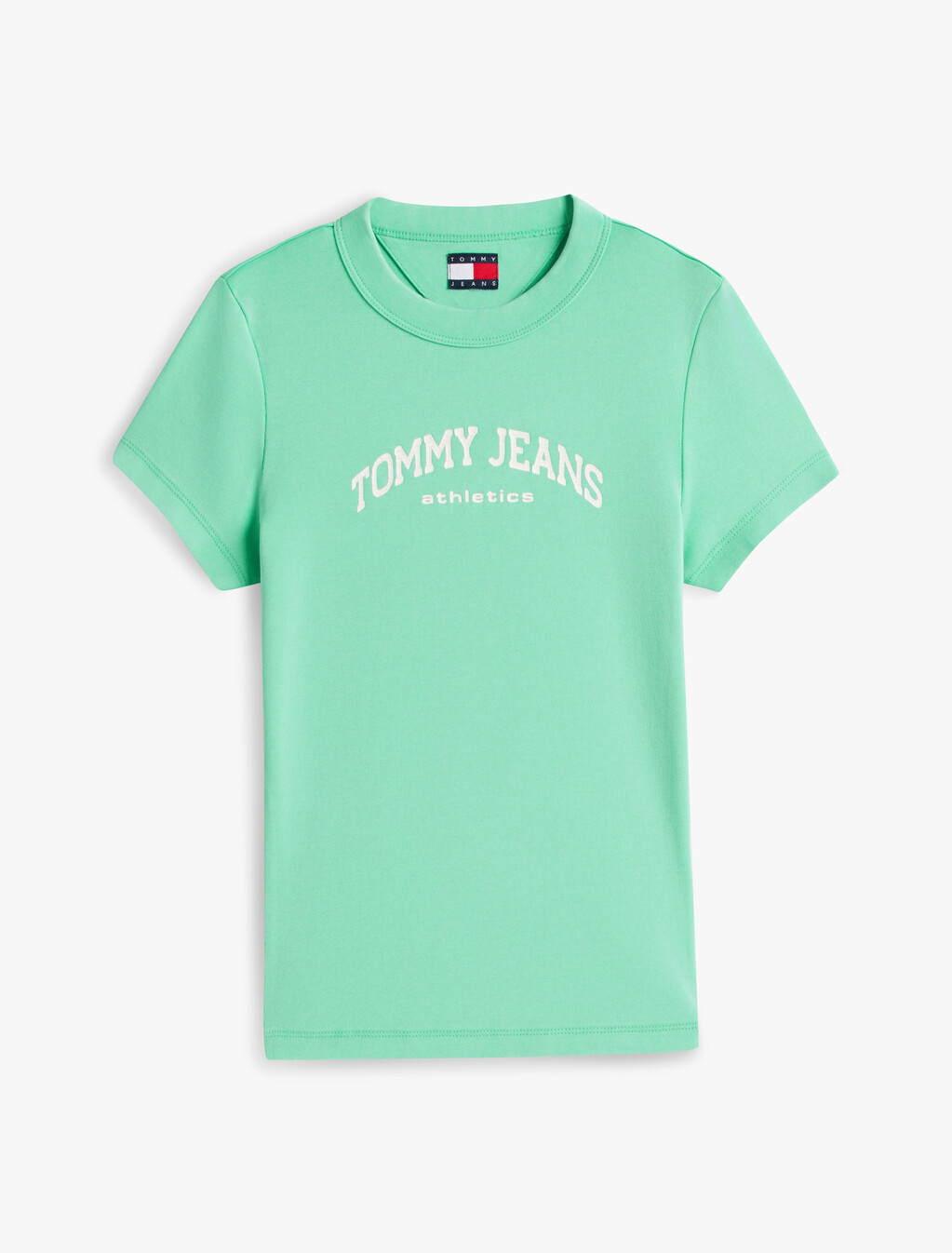 Logo Slim Crew Neck T-Shirt, Tropical Tide, hi-res