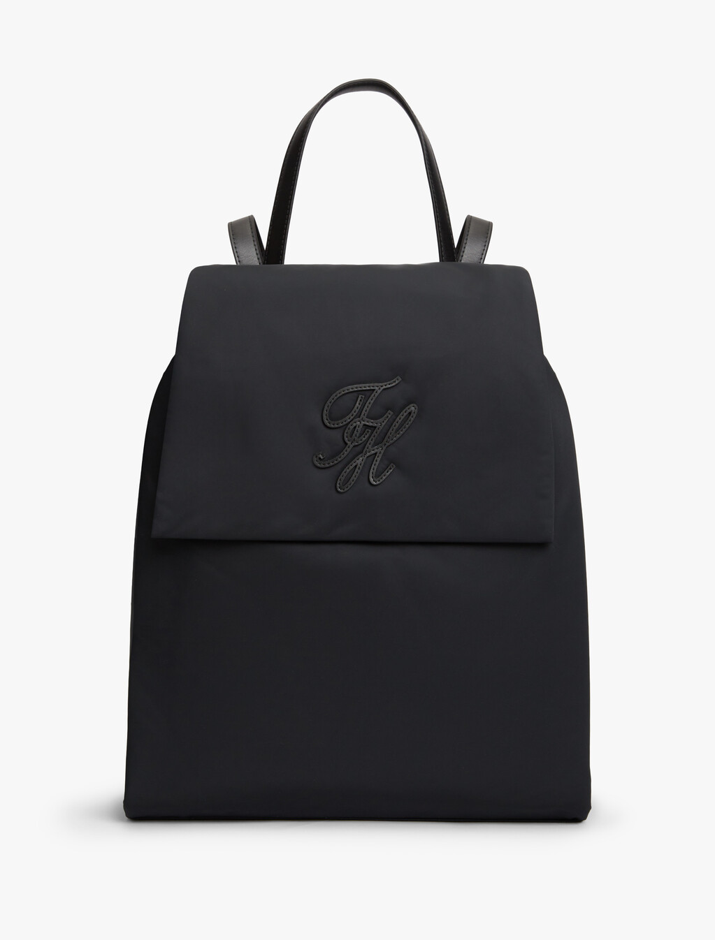 Elevated Nylon Backpack, Black, hi-res