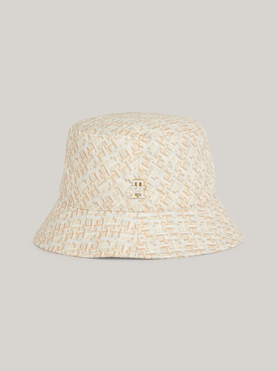 TH Monogram Plaque Bucket Hat