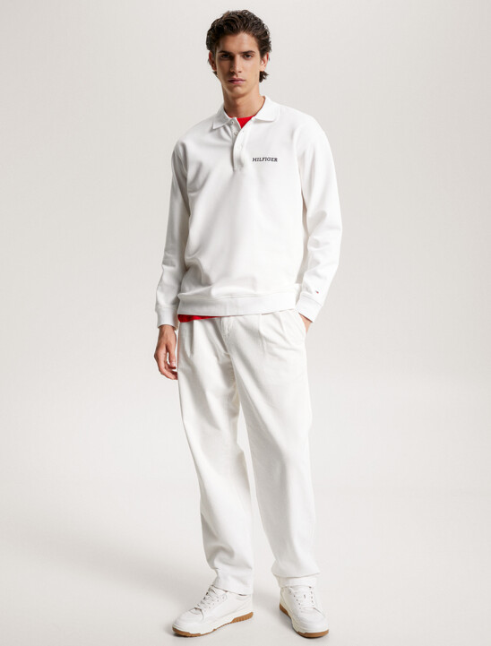 Hilfiger Monotype 長袖 Polo 衫