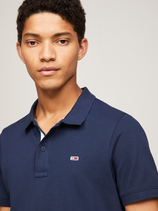 Tommy Jeans 旗幟修身 Polo 衫