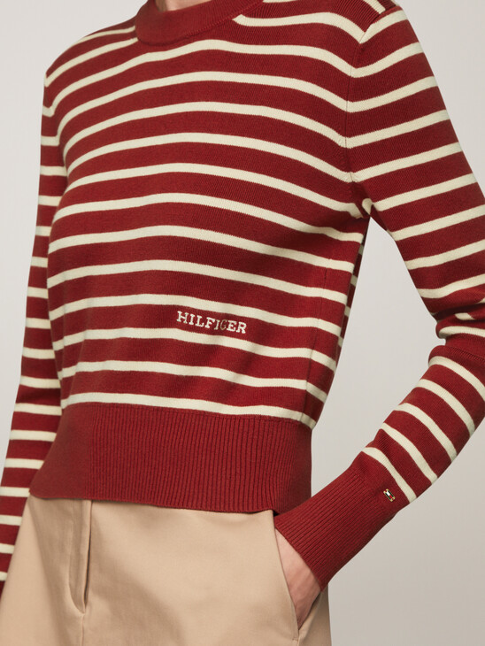 Stripe Organic Cotton Sweater