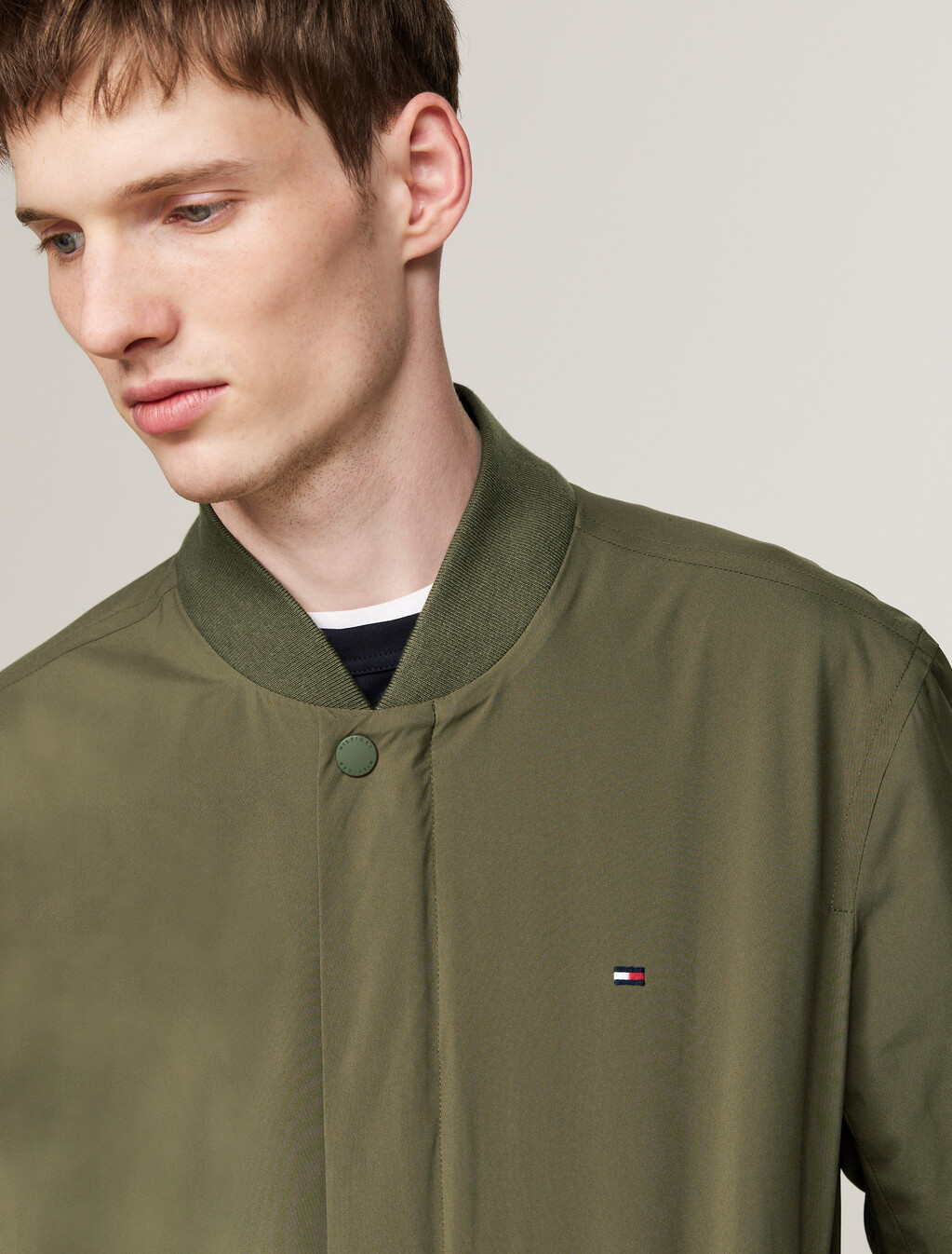 Technical Lightweight Bomber Jacket, Army Green, hi-res