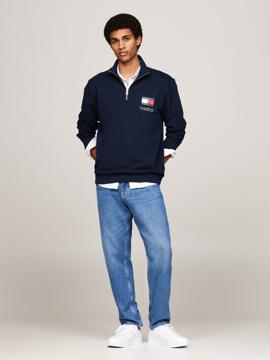 Logo Half-Zip Sweatshirt