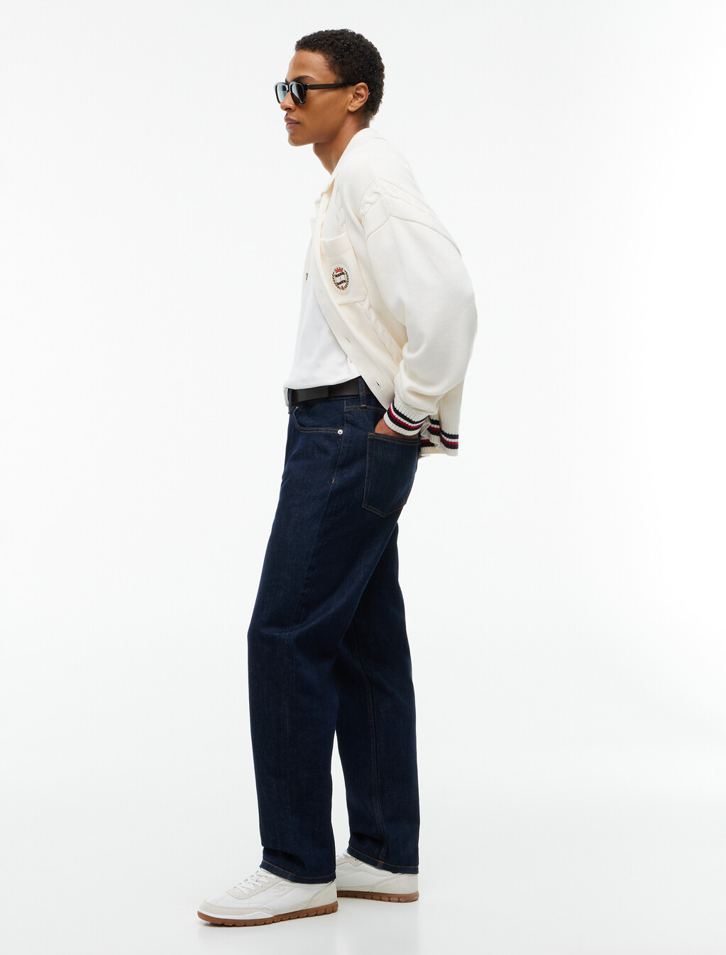 Sonny 窄腳牛仔褲, Denim Dark, hi-res