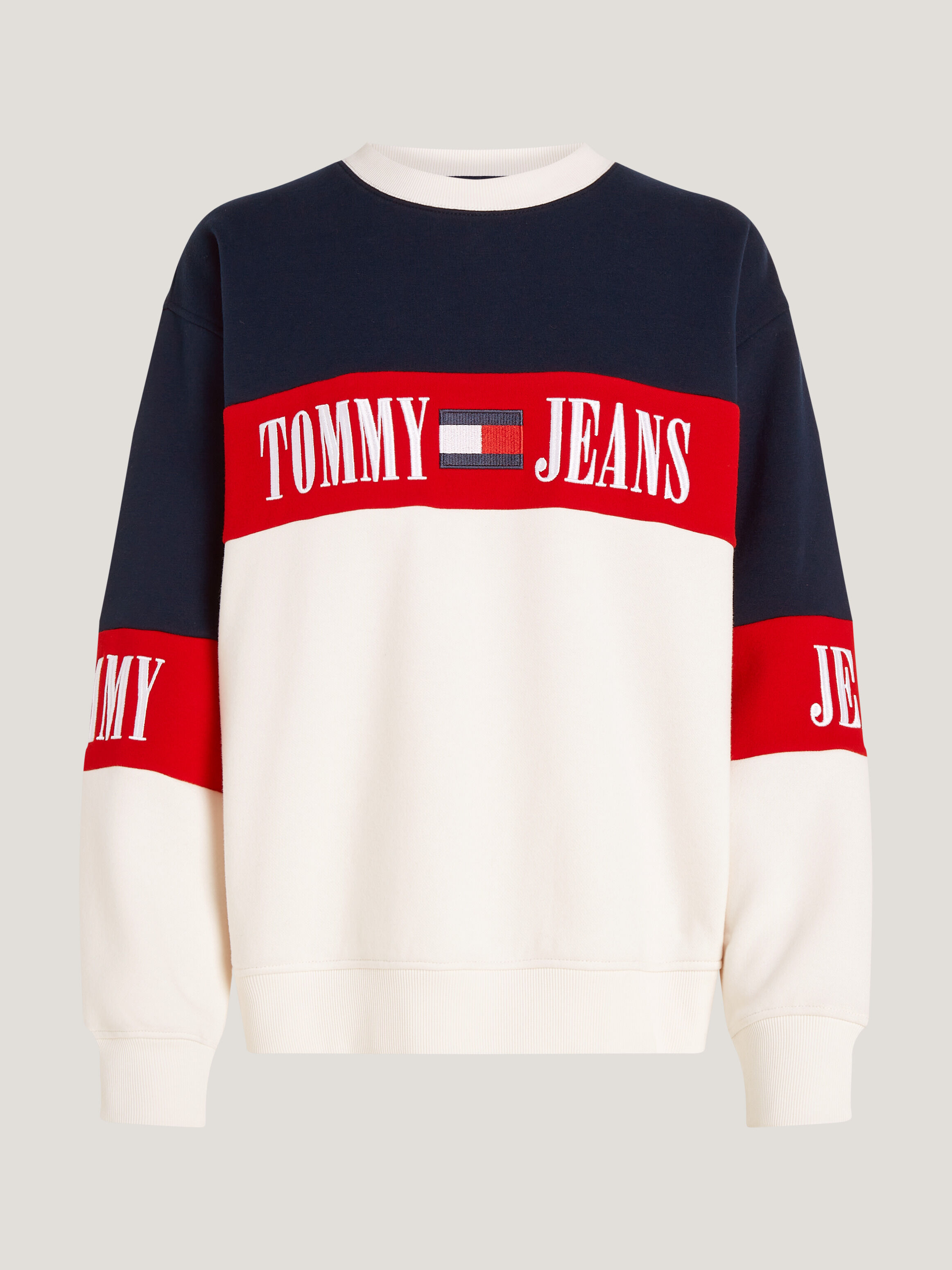 Archive Colour Blocked Relaxed Fit Sweatshirt blue Tommy