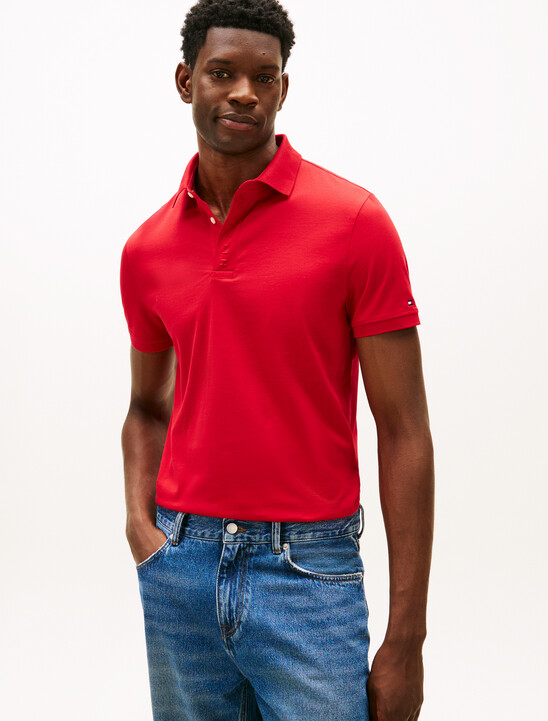 Hidden Placket Regular Polo