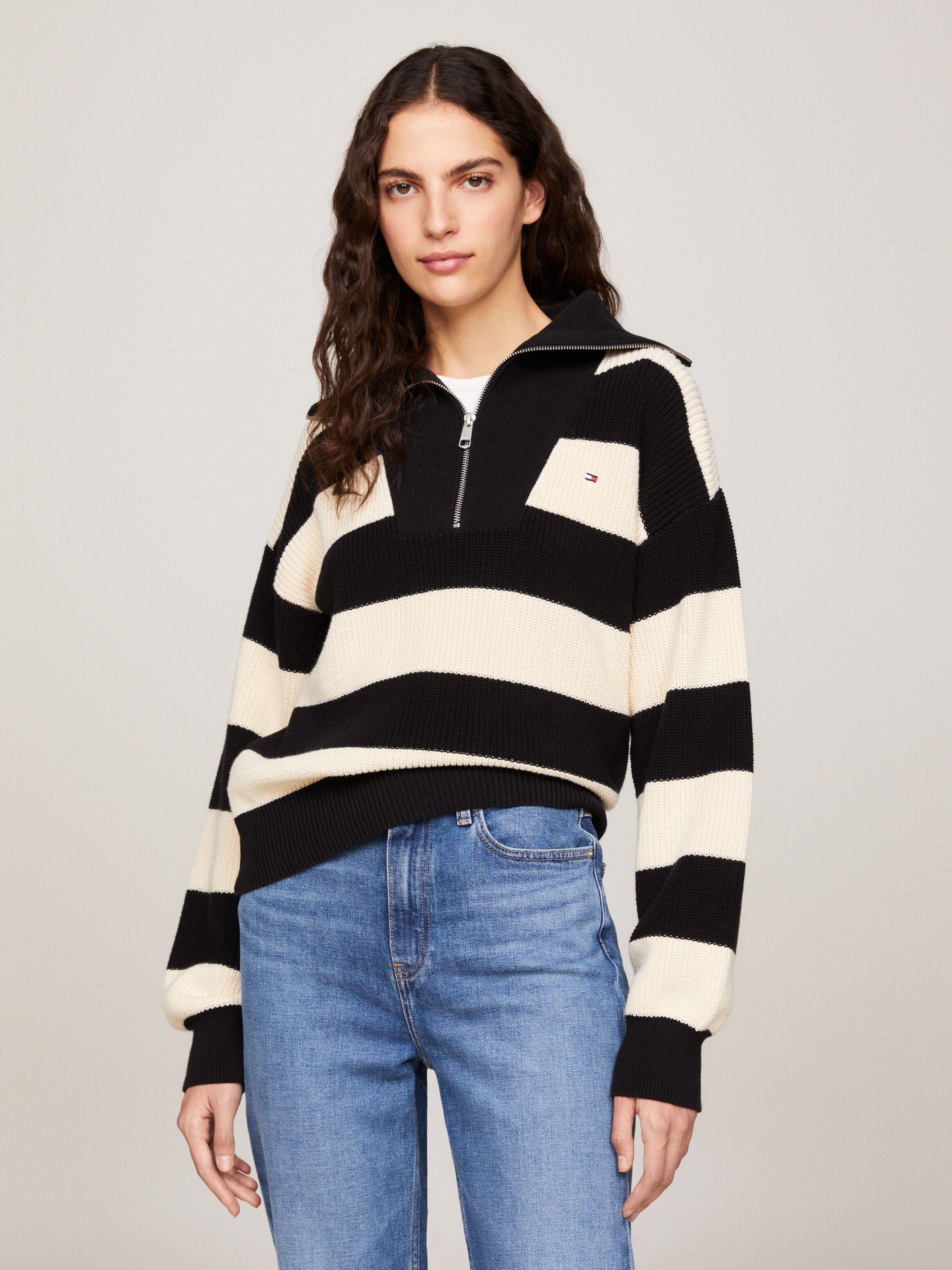 Tommy hilfiger sale jumper half zip