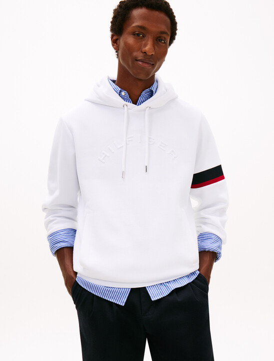 Stripe Panel Insert Hoodie