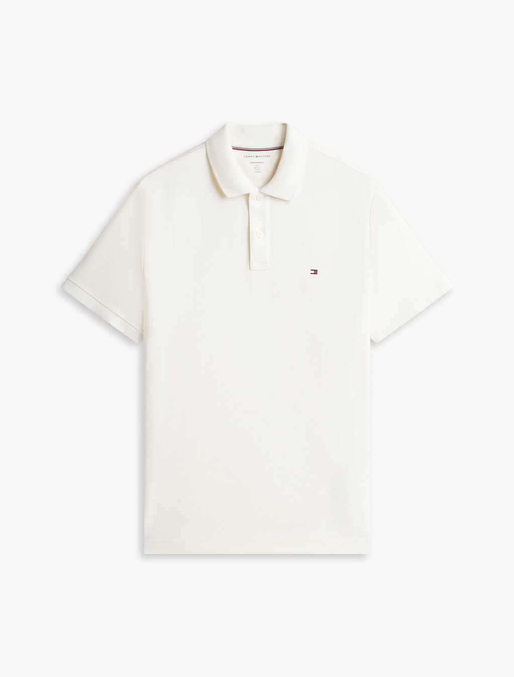 Performance Regular Fit Jaquard Polo Shirt, Ivory Petal, hi-res