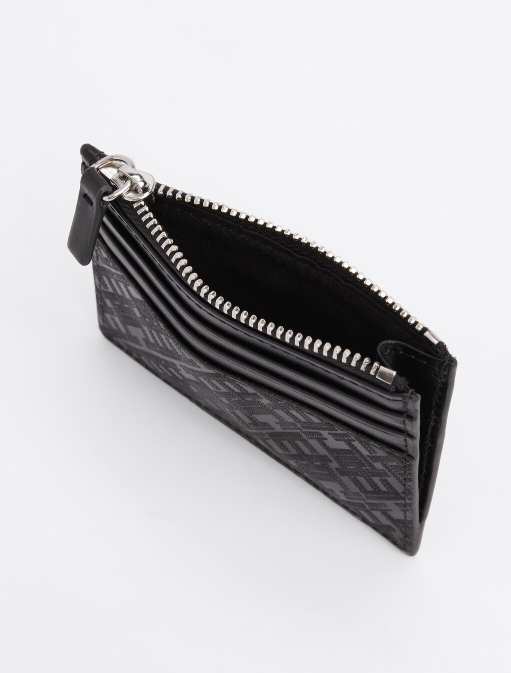 TH Monogram 信用卡夾, Black, hi-res
