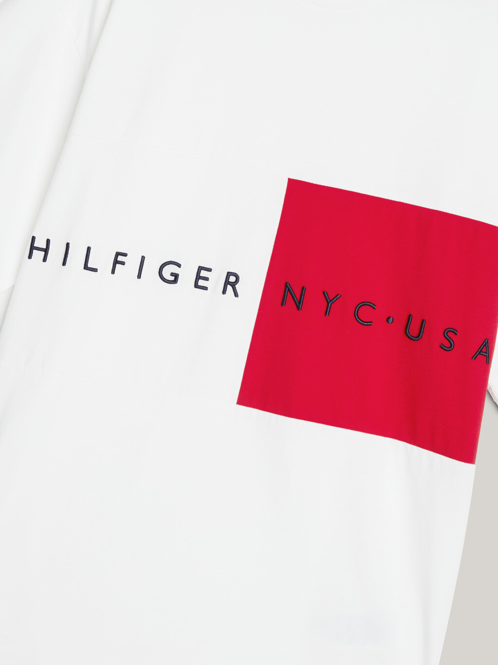 Hilfiger Team 旗幟標誌 T 恤, Ecru, hi-res