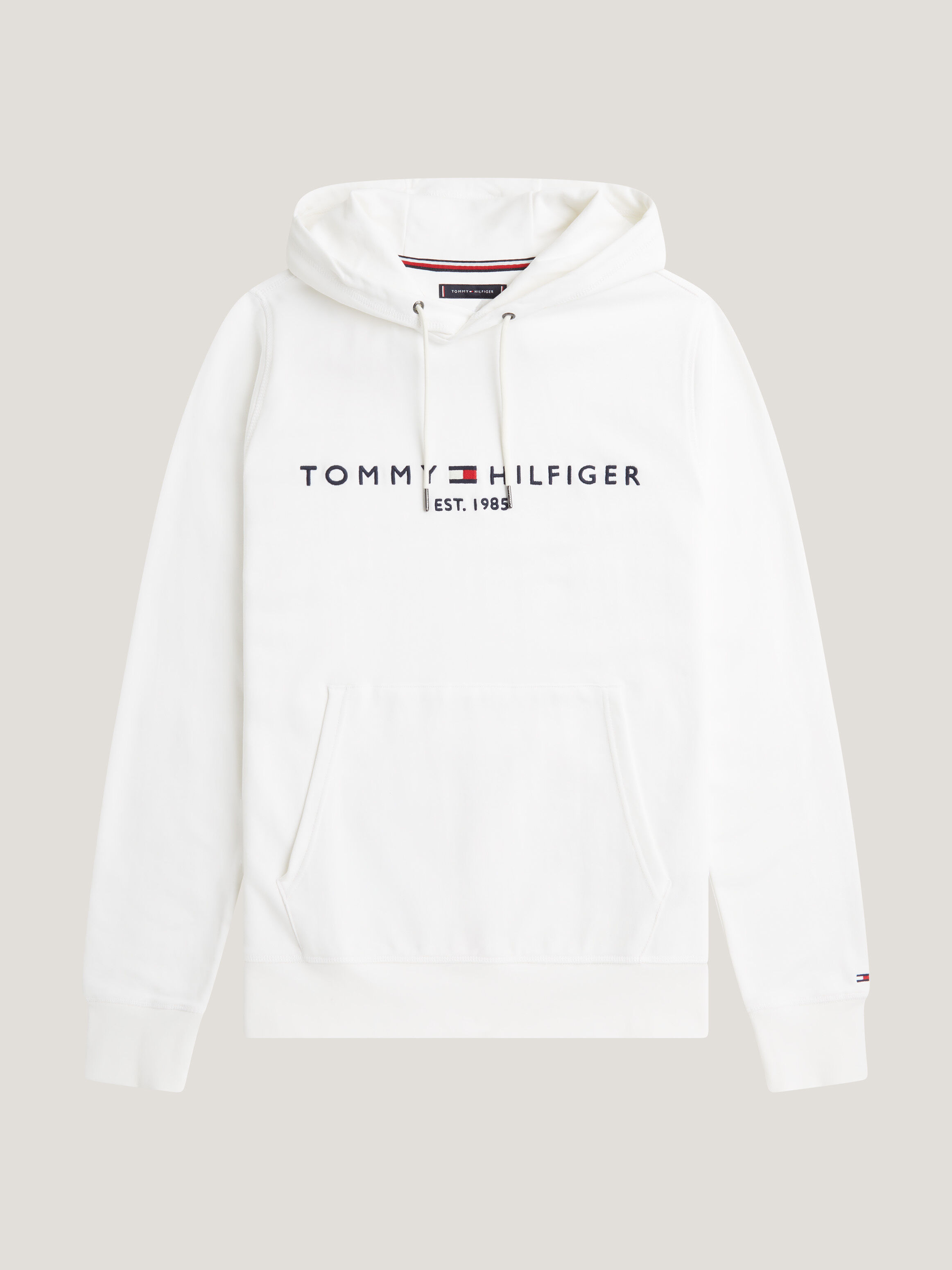 Embroidered Logo Hoodie Tommy Hilfiger Taiwan