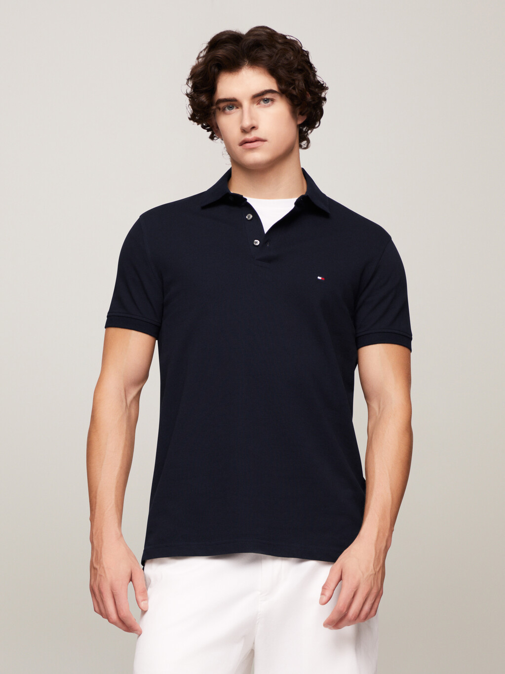 1985 Collection Slim Fit Polo, Desert Sky, hi-res