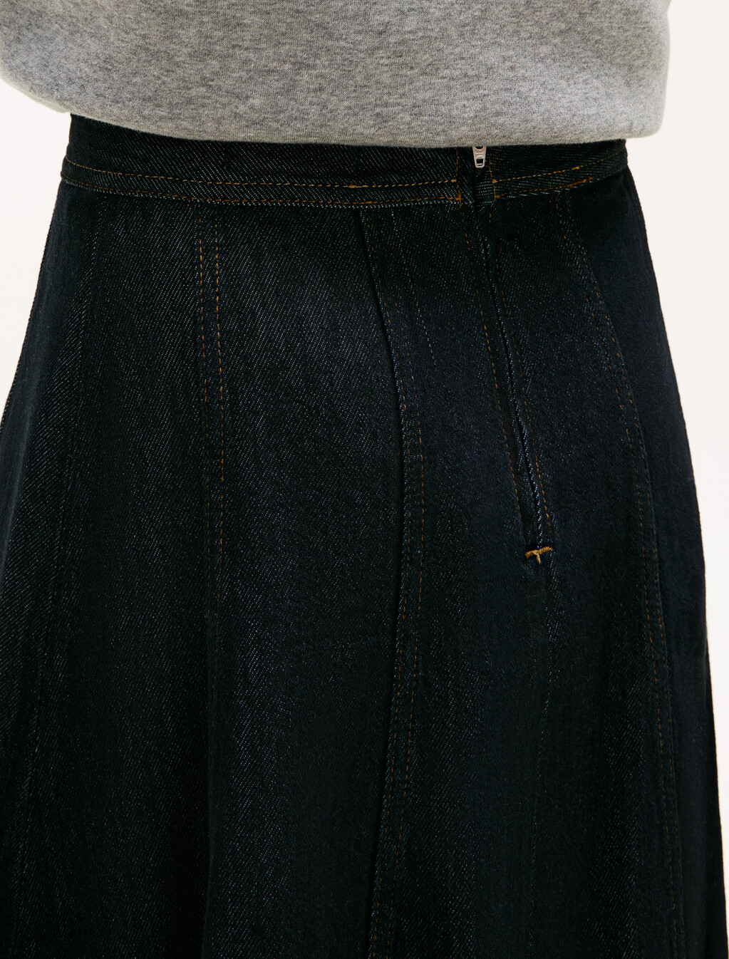 亞洲版型喇叭中長裙裝, Pure, hi-res