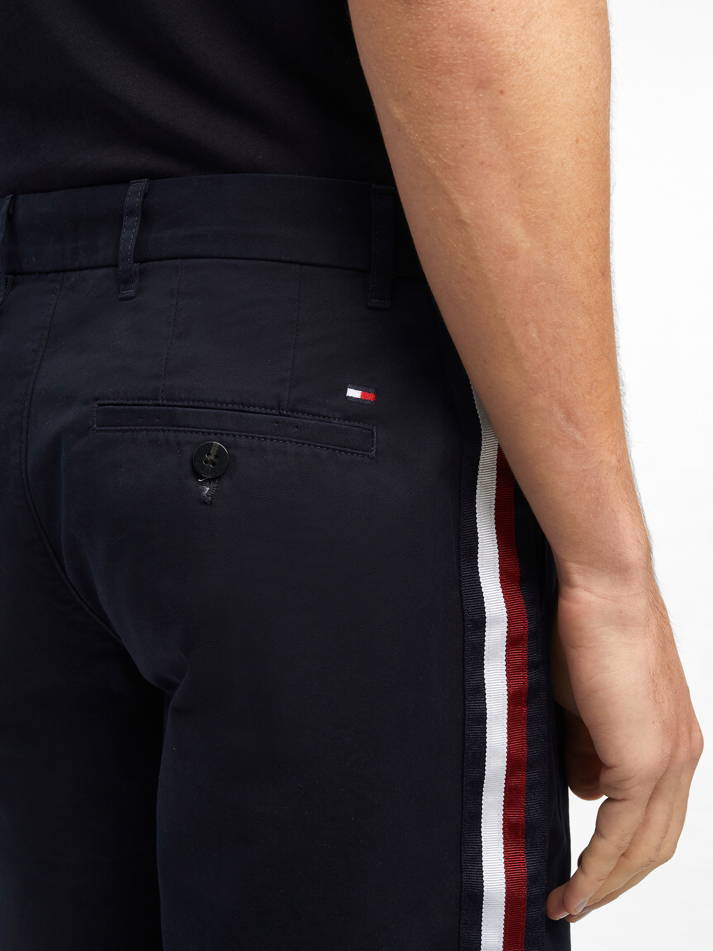 Brooklyn Twill Side Tape Shorts blue Tommy Hilfiger Taiwan