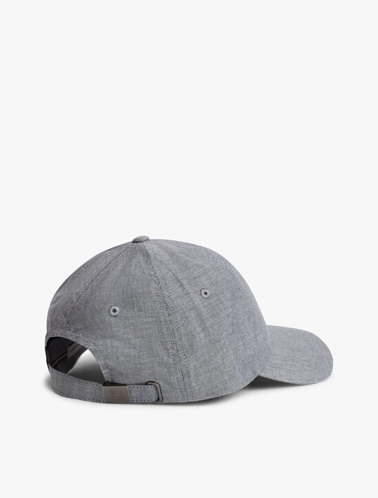 Hilfiger Flag Embroidery Chambray Baseball Cap