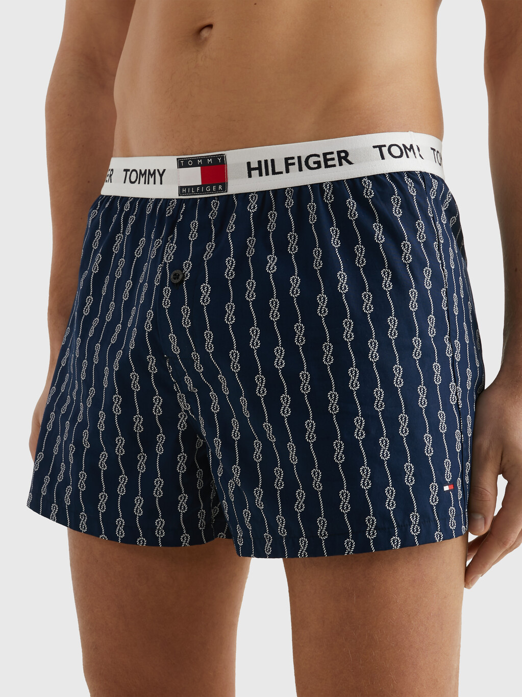 bloed middag Overzicht STAR PRINT WOVEN BOXERS | blue | Tommy Hilfiger Taiwan