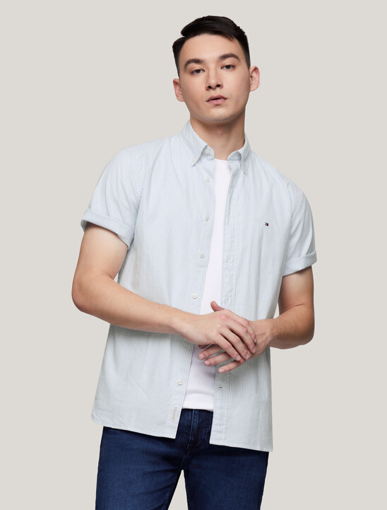 Flag Stripe Short Sleeve Shirt