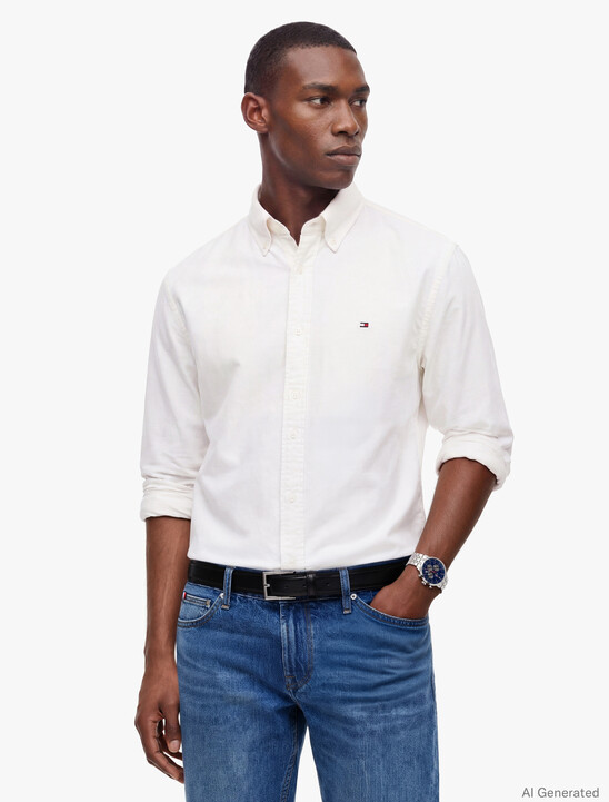 Regular Fit Corduroy Button-Down Shirt