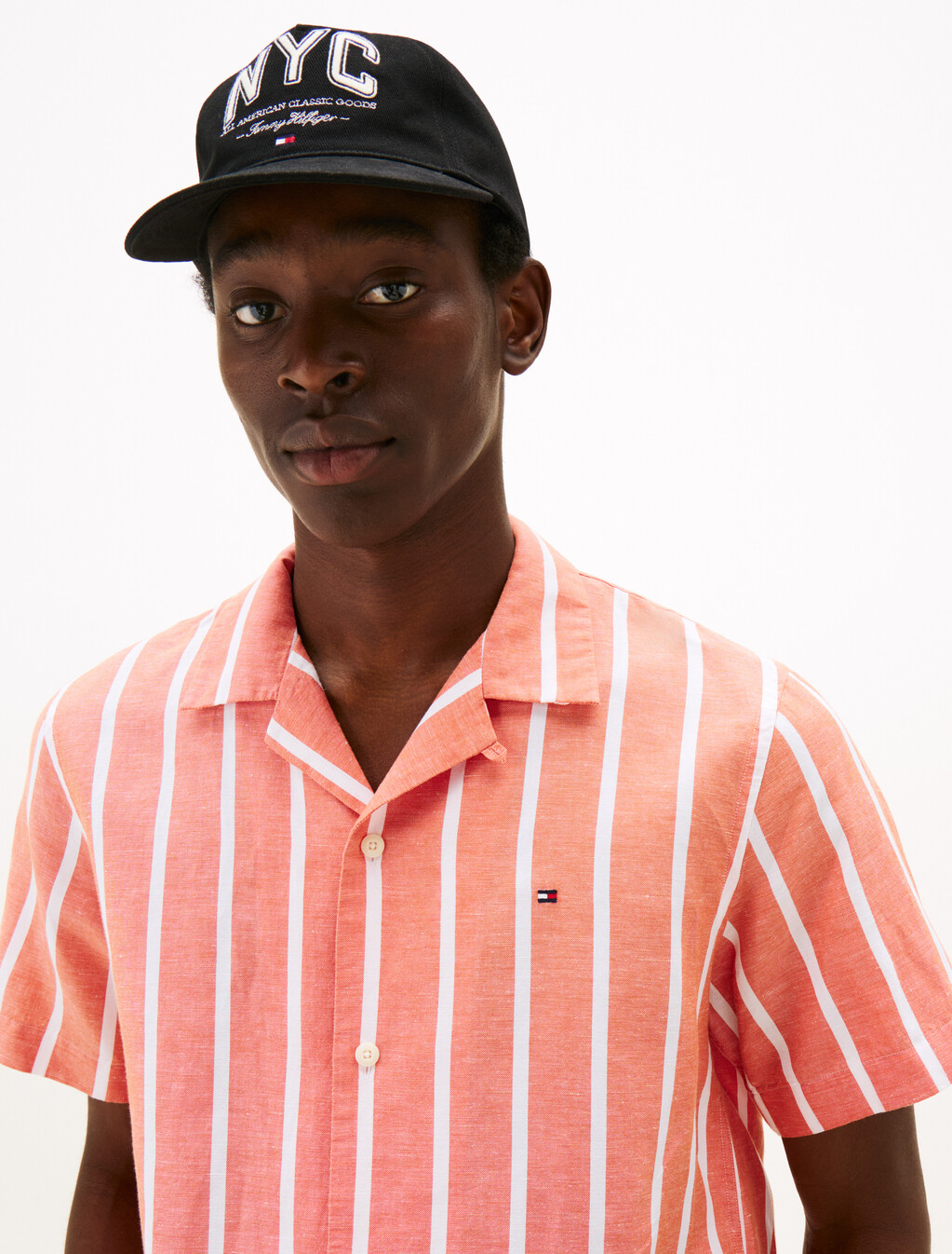 NYC 5 Panel Cap, Black, hi-res