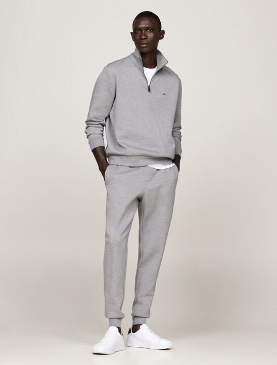 Intechno Knit Cuffed Leg Joggers, Medium Grey Heather Intechno Knit Cuffed Leg Joggers