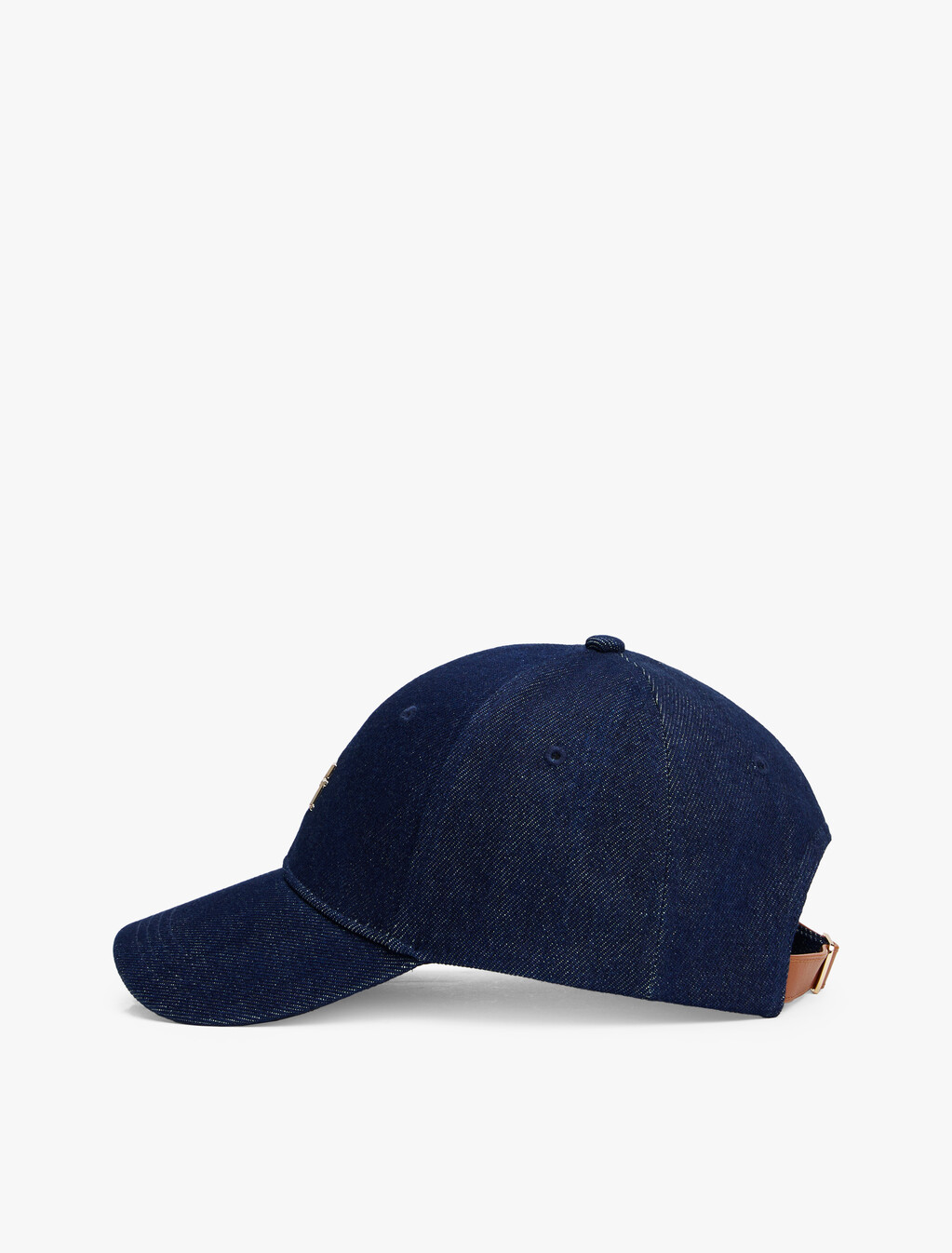 Chic Denim Baseball Cap, Denim, hi-res