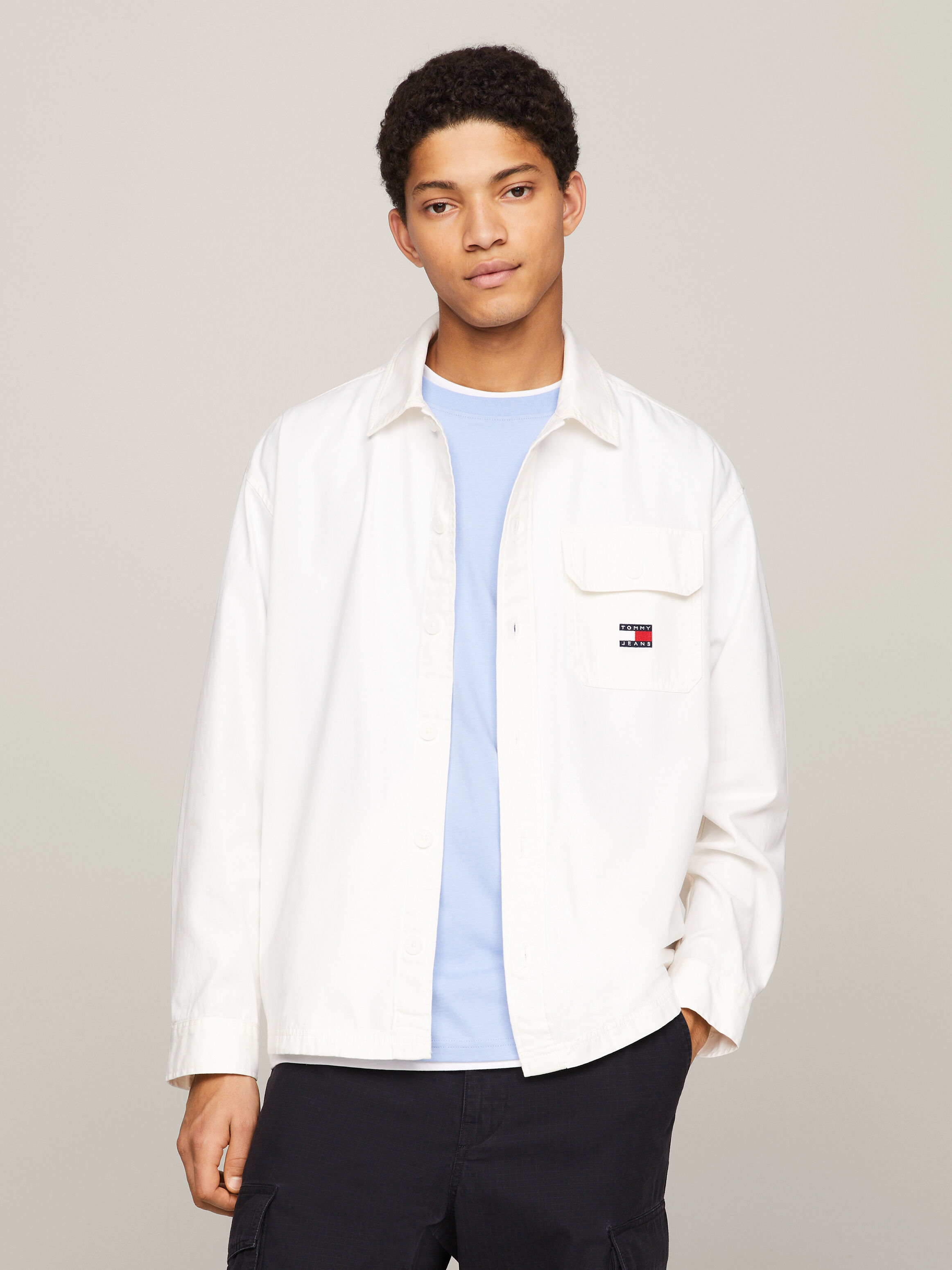 Tommy hilfiger overshirt outlet
