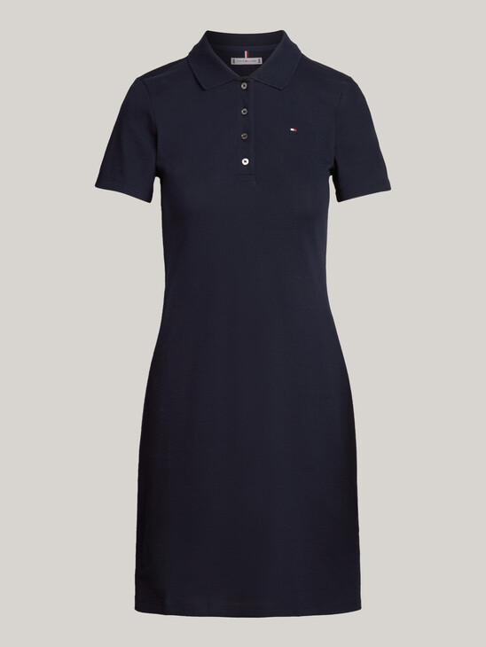 1985 Slim Pique Polo Dress