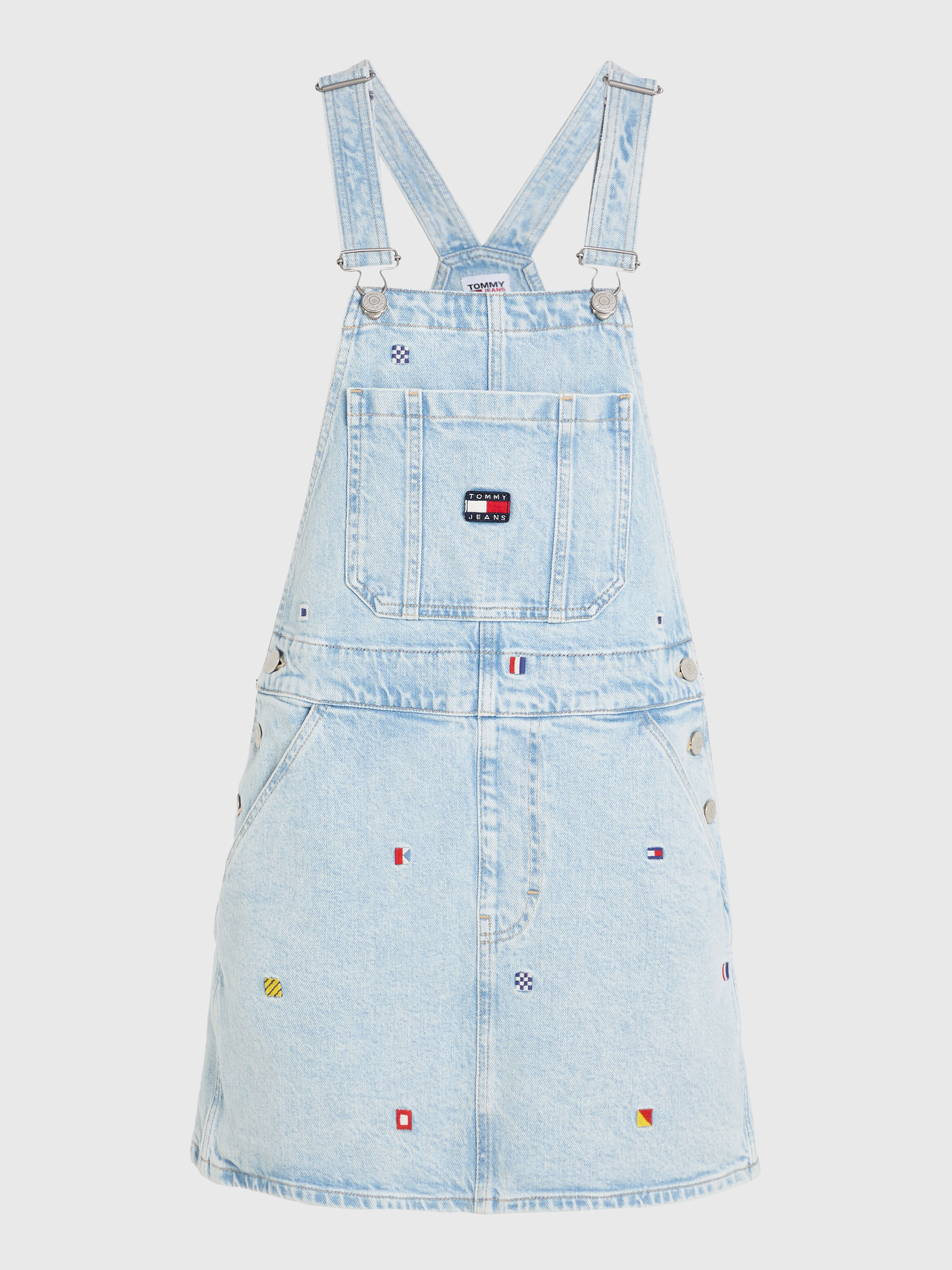 Denim Dungaree Dress