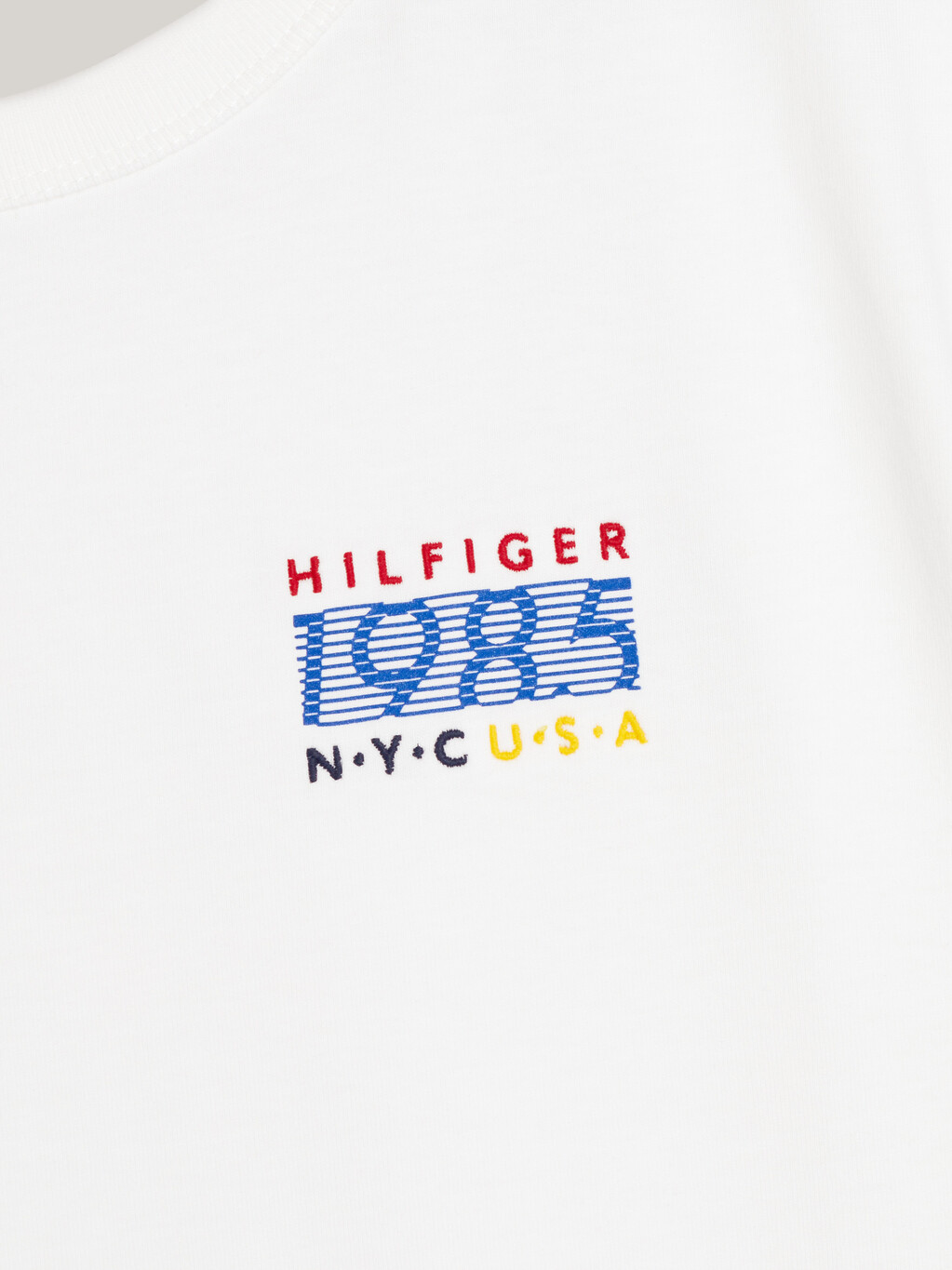 Hilfiger Team Logo T-Shirt, Ecru, hi-res