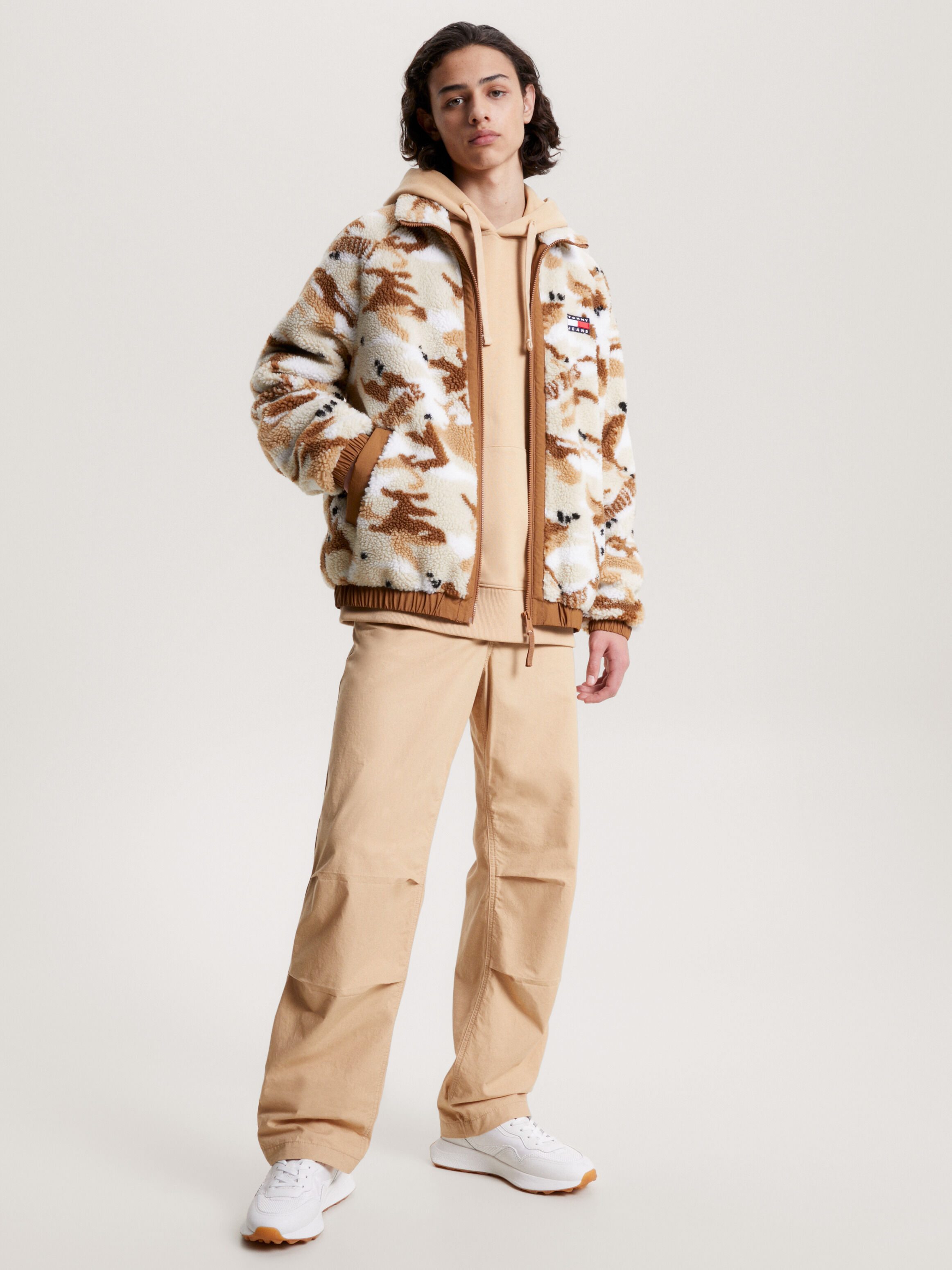 Camo sherpa on sale jacket mens
