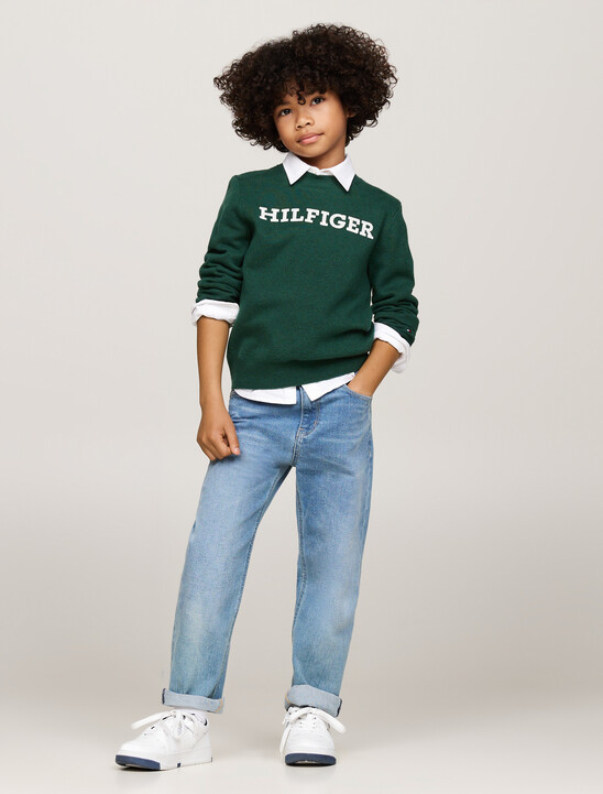 Hilfiger Monotype 圓領毛衣