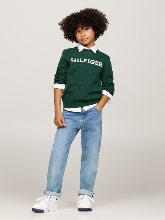 Hilfiger Monotype Crew Neck Jumper