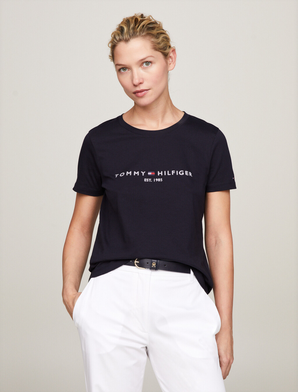 Organic Cotton Logo T-Shirt, Desert Sky, hi-res
