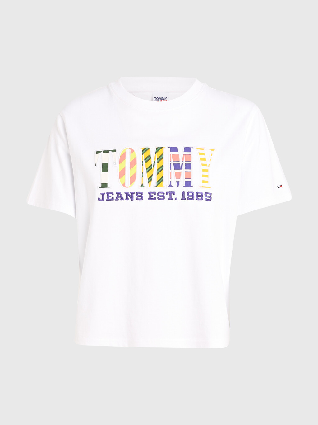 Logo Classic Fit T-Shirt, White, hi-res
