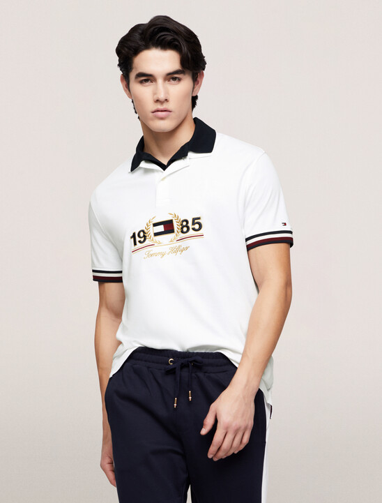 Tommy Hilfiger徽章Polo恤