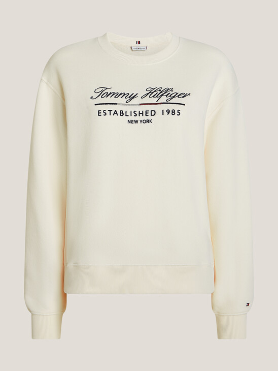 Script Logo Crew Neck Sweatshirt