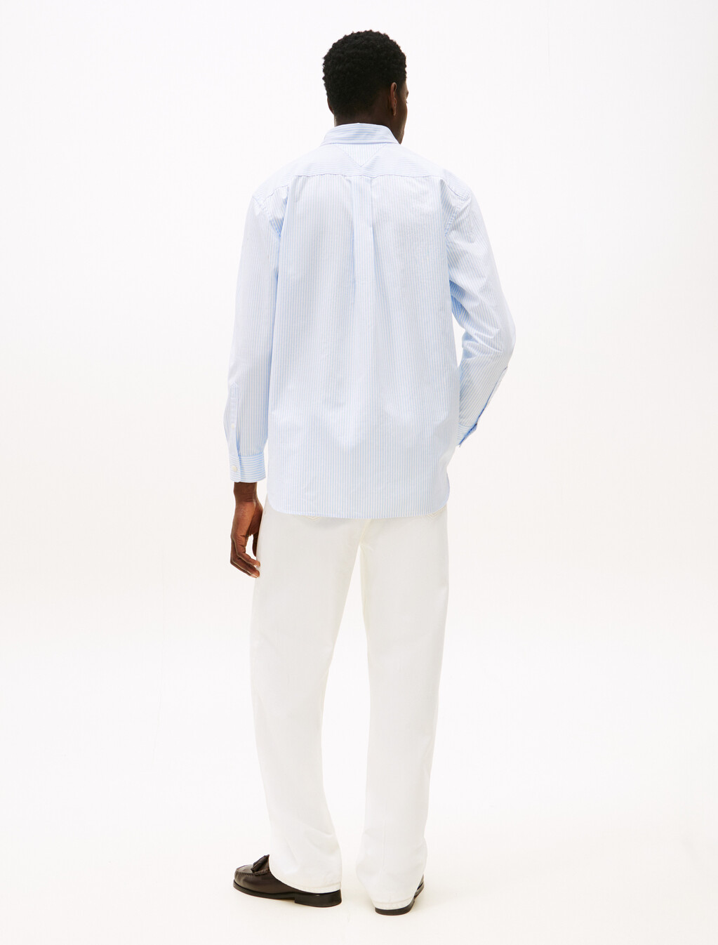 The APXGP Collection Relaxed Shirt With Linen, Blue, hi-res