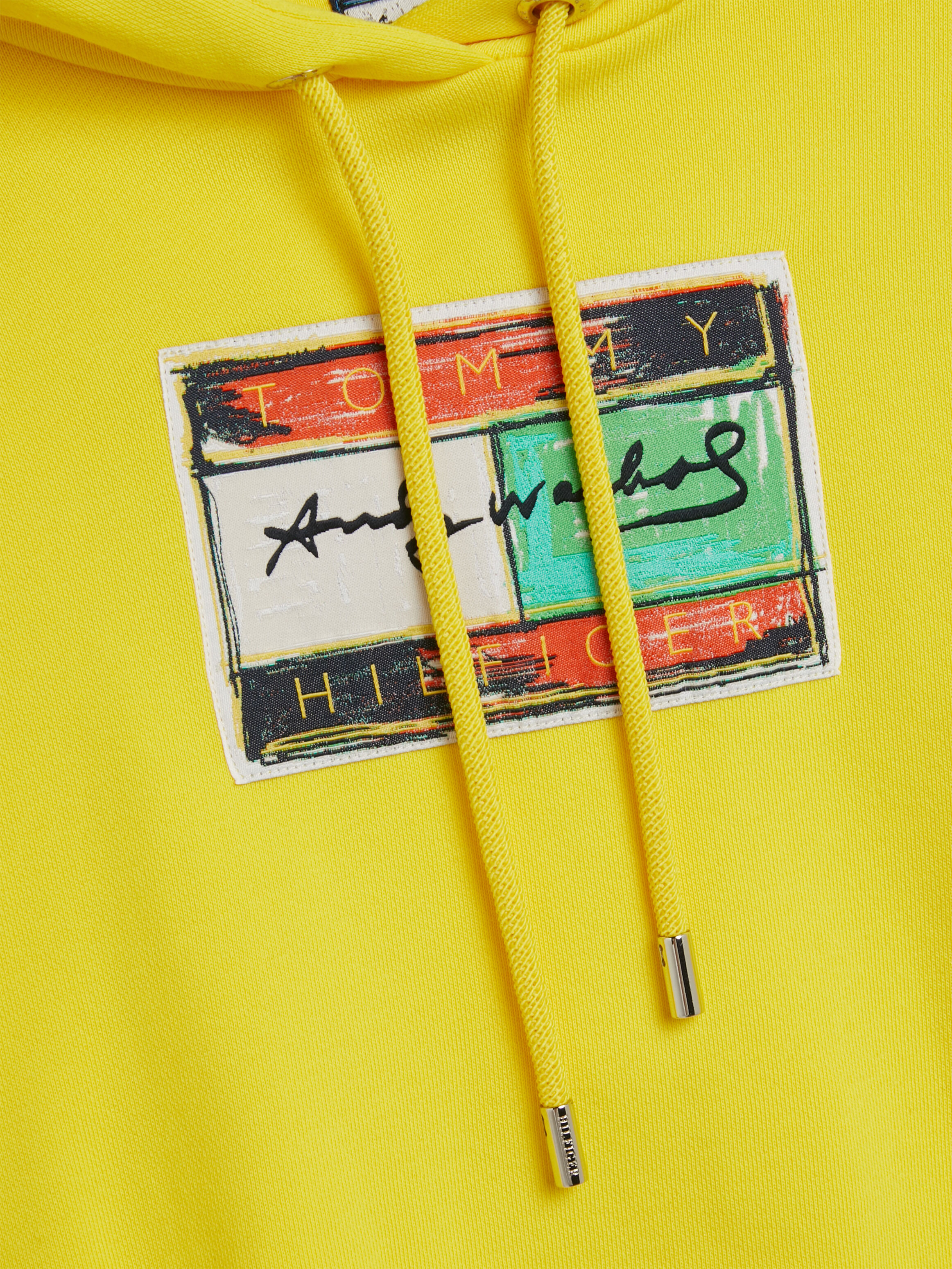 Tommy Hilfiger X Andy Warhol Flag Cropped Hoodie