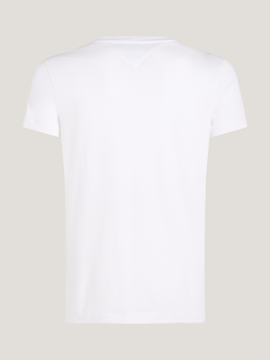 Core 彈力修身 V 領 T 恤, White, hi-res
