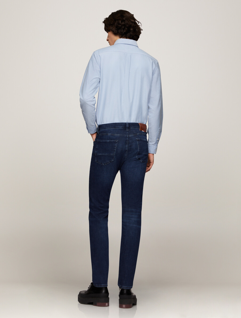 Organic Cotton Oxford Shirt, Shirt Blue, hi-res